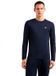 Ea7 Emporio Armani T-shirt à manches longues bleu S homme