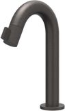 IVY Tribe Fonteinkraan Gebogen - Opbouw - Laag - Geborsteld Carbon Black PVD