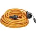 AS Schwabe 859212 alimentation Rallonge 16 A orange 15 m H07BQ-F 3G 2,5 mm² résiste à labrasion, très flexible, résistant aux intempéries