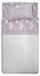Ensemble de literie en flanelle, 100% Coton, 120x200 cm, Rose