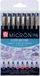 Sakura Pigma Micron PN-set 8 verschillende kleuren