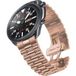 Strap-it Samsung Bracelet acier Présidentiel Galaxy Watch 3 45mm (or rose)