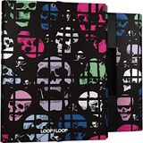 Grafoplás 82401983 Loop The Loop schoolmap van karton, 3 tabbladen, model Skulls, Folio