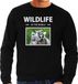 Bellatio Decorations Shoppartners Bv Dieren foto sweater Ringstaart maki - zwart - heren - M