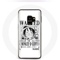 Maniacase Etui voor Samsung Galaxy S9 One Piece Manga Poster