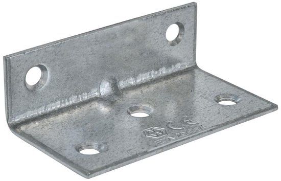 Waelbers Skapa Global B.V. Versterkingshoek - 75 x 40 x 25 mm - Verzinkt