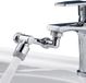 Tovbmup Rallonge de robinet pivotante - rallonge de robinet multifonctionnelle à 1080 degrés Robinet pivotant - rallonge de robinet avec adaptateur - Convient pour la salle de bain et la cuisine