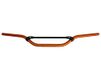 Accossato Stuur van geanodiseerd aluminium oranje met dwarsstang voor Suzuki DRZ 125 SE van 1994 tot 1995 (CC 125) gemiddelde hoogte