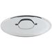 Pentole Agnelli Aluminium rond deksel met stalen brug, diameter 22 cm.