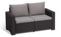 Allibert California Sofa 2-zits Grafiet