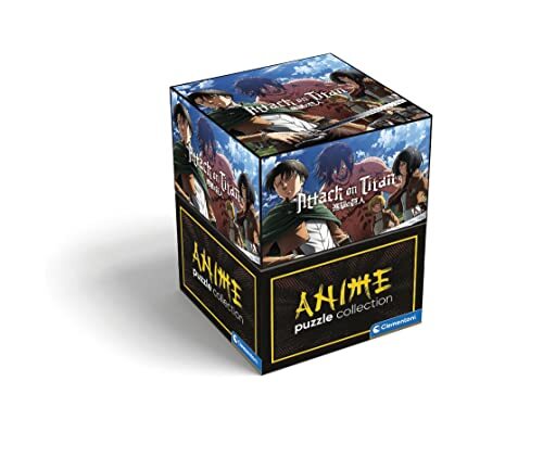 Clementoni - Puzzel 500 Stukjes High Quality Collection Anime Cube Attack On Titans, Puzzel Voor Volwassenen en Kinderen, 14-99 jaar, 35139
