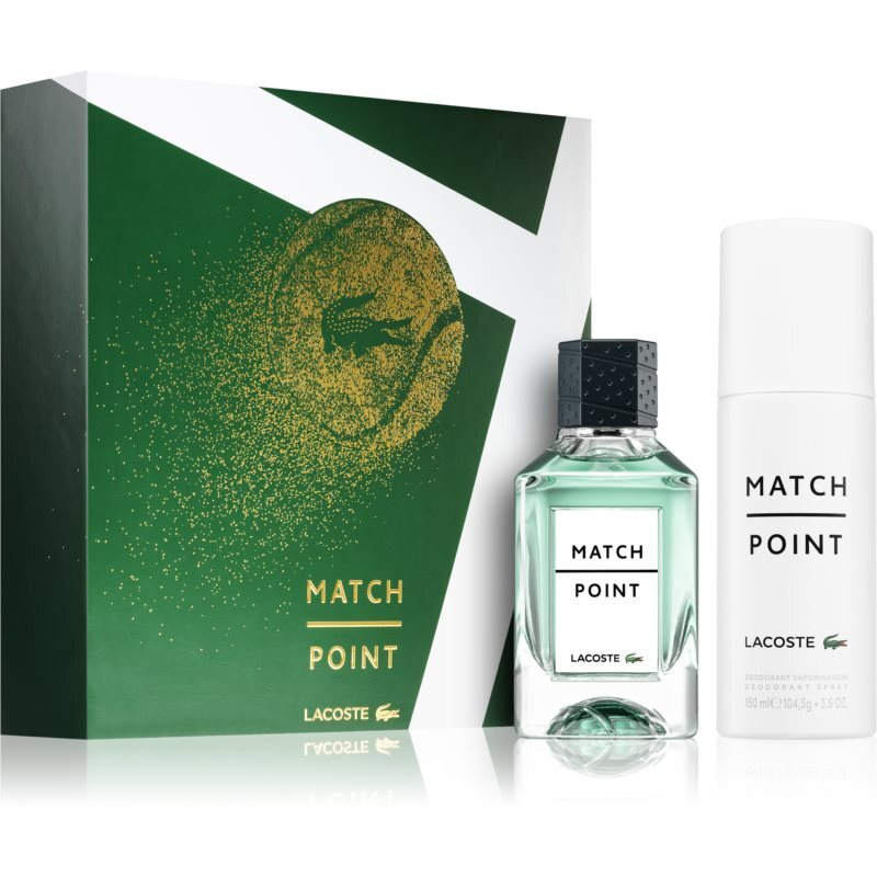 Lacoste Match Point gift set / heren