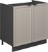 Vicco Fame-Line Wastafelkast – 80 cm, WB Marmer GrijsBeige