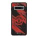 Manchester United Coque de Téléphone 3D Officielle – Design Abstrait Rouge et Noir