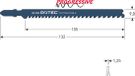 Rotec Decoupeerzaagblad DC390 / T367XHM (3 stuks)