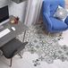 Ambiance Sticker CLAUDIO Antislip vloerstickers met beschermlaag - CLAUDIO vloertegels - 40x90cm - 10 zeshoekige stickers 20x18cm