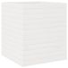 VidaXL Plantenbak 40x40x46 cm massief grenenhout wit