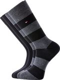 Tommy Hilfiger MEN RUGBY SOCK 2P Mannen Sokken Maat 43-46 - 8713537926386