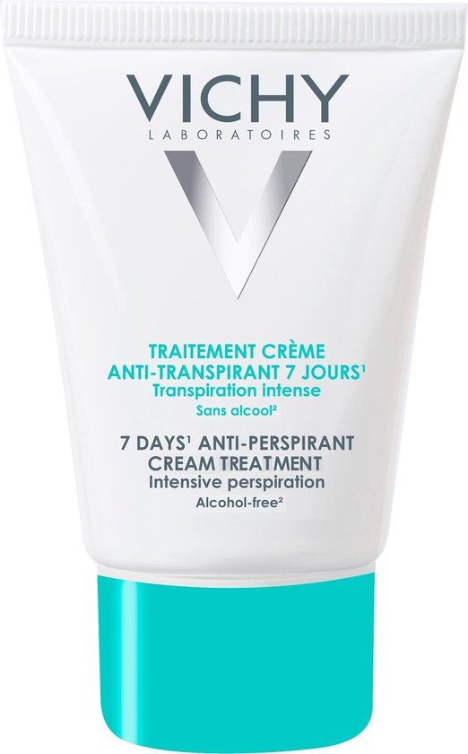 Vichy Intense Transpiratie Crème 7 Dagen 30ml - Antitranspirant - Unisex