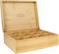 Nimma Theedoos - 12 Vaks - Hout - Magneetsluiting - Bruin