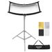 Neewer diffuseur réflecteur en forme de U pour studio et situation photographique avec sac de transport, réflecteur incurvé en arc 75 x 40 cm en noir/blanc/or/argent (pied de lumière non inclus), RF-04