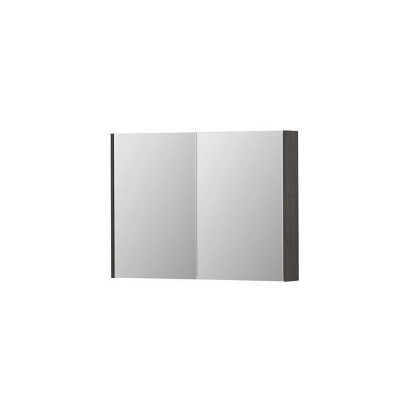 Ink Spiegelkast met 2 dubbelzijdige spiegeldeuren en stopcontact/schakelaar 1105312