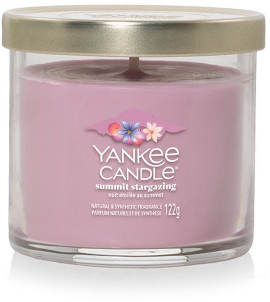 Yankee Candle Summit Stargazing Small Tumbler Geurkaars Paars Glas 1 stuk(s)