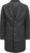JACK & JONES JJEMOULDER WOOL COAT SN Heren L Donkergrijs