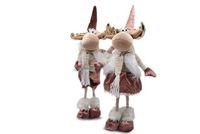SUD IMPORT Rendier stof roze 54 cm K210151E
