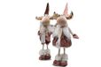 SUD IMPORT Rendier stof roze 54 cm K210151E