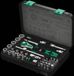 Wera 8100 SA 2 Zyklop 05003533001 Dopsleutelset Metrisch 1/4 (6.3 mm) 42-delig