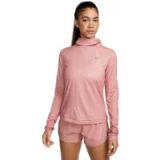 Nike Dames trainingsjack met dri-fit capuchon Swoosh Print Pacer
