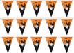 Merkloos / Sans marque Koopman International Halloween/Horror thema vlaggetjes - 3 stuks - van plastic - 400 cm