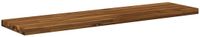 vidaXL - Tafelblad - Glas - Naturel - 130 x 30 x 3 cm