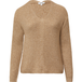 s.Oliver - Pull en maille douce coupe décontractée col en V pour femme