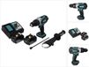 Makita DHP 458 RF Perceuse à percussion à batterie 18 V 91 Nm + 2x batterie 3,0 Ah + chargeur