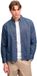 Superdry Preppy Oxford Overhemd Relaxed Fit Heren Lange Mouwen Katoen Indigo Blauw Chambray Maat L
