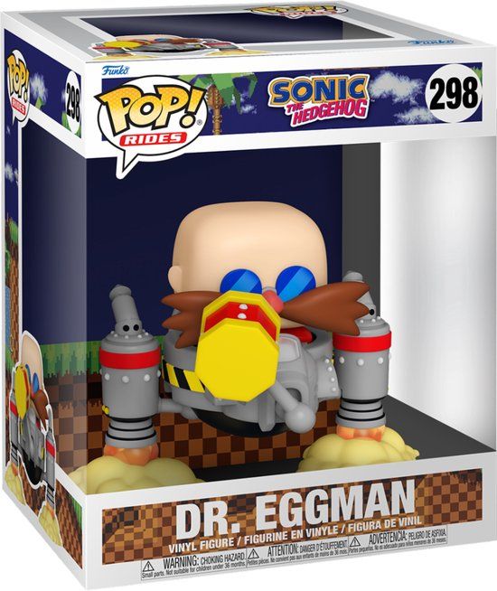 Funko Pop! - Sonic the Hedgehog - Dr. Eggman #298 - 14 cm