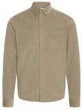 Casual Friday Shirt Anton Lange Mouw L Beige Heren