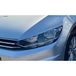 Koplampspoilers RDX Racedesign Koplampspoilers compatibel met Volkswagen Touran (5T) 2015- (halogeen) (ABS)