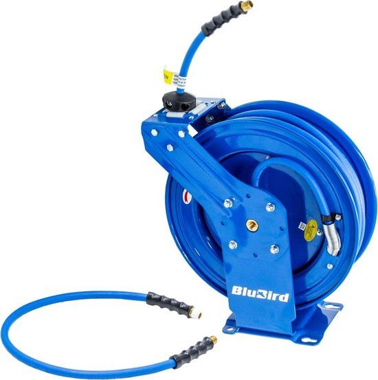 Blubird BLUEBIRD Luchthaspel automatisch 1/4 x 20 meter