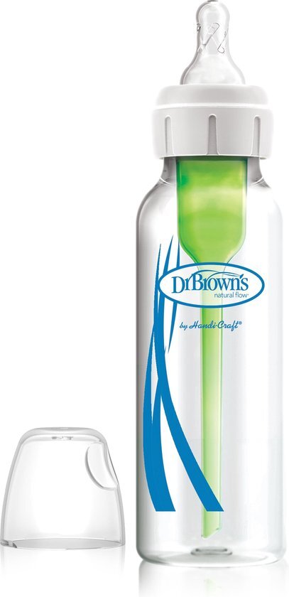 Dr. Browns Dr Brown's Options+ Standaardfles glas 250 ml transparant