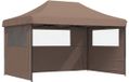 vidaXL Partytent 440 x 292 x 315 cm bruin