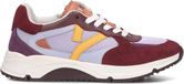 Wysh Jennifer Sneakers Meisjes - Leren Sneaker - Paars - Maat 37