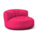 Lumaland Canapé Pouf Rose Intérieur Siège