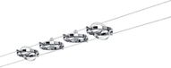 Paulmann Cardan Kabelsysteem - 4x max. 10W - GU5.3 - Chroom - 94144