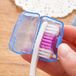 CHPN - Housse de protection pour brosse à dents - Étuis pour brosse à dents - 5 pièces - Multicolore