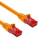Allteq ALTQ-UTP6-ORN-50 Netwerkkabel Oranje, Rood 50 m Cat6 U/UTP Rond