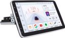 Autoradio avec Bluetooth, CarPlay, cadre d'encastrement universel 1-DIN, compatible Apple et Android, installation stéréo, système de navigation, 3 Go de RAM, 32 Go de stockage