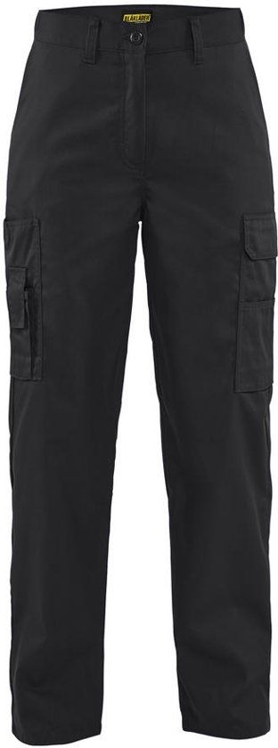 Blåkläder 7120-1800 Dames werkbroek Zwart maat 48